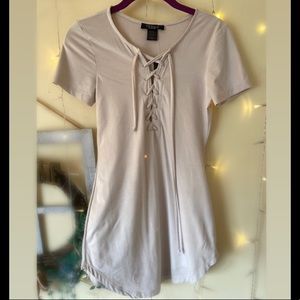 Joe & Elle tie up mini dress size S